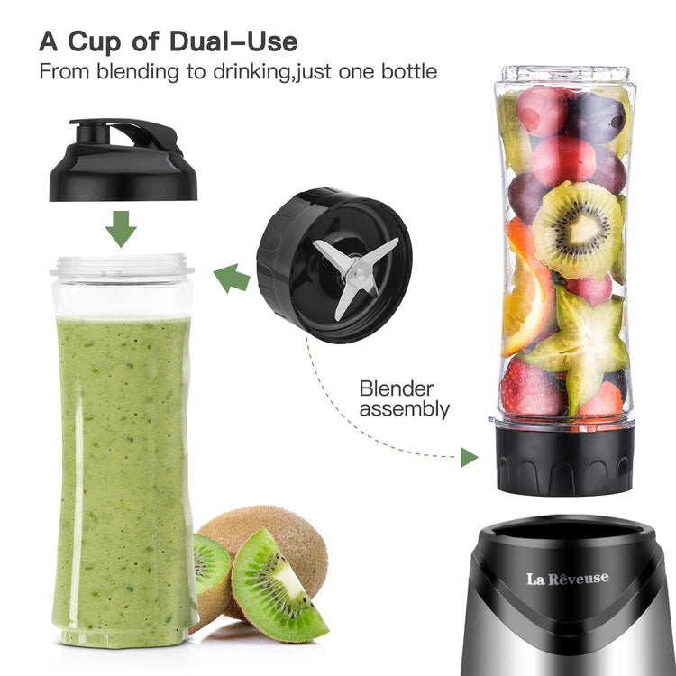 Smoothies Blender Personal Size 300 Watts with 18 oz BPA