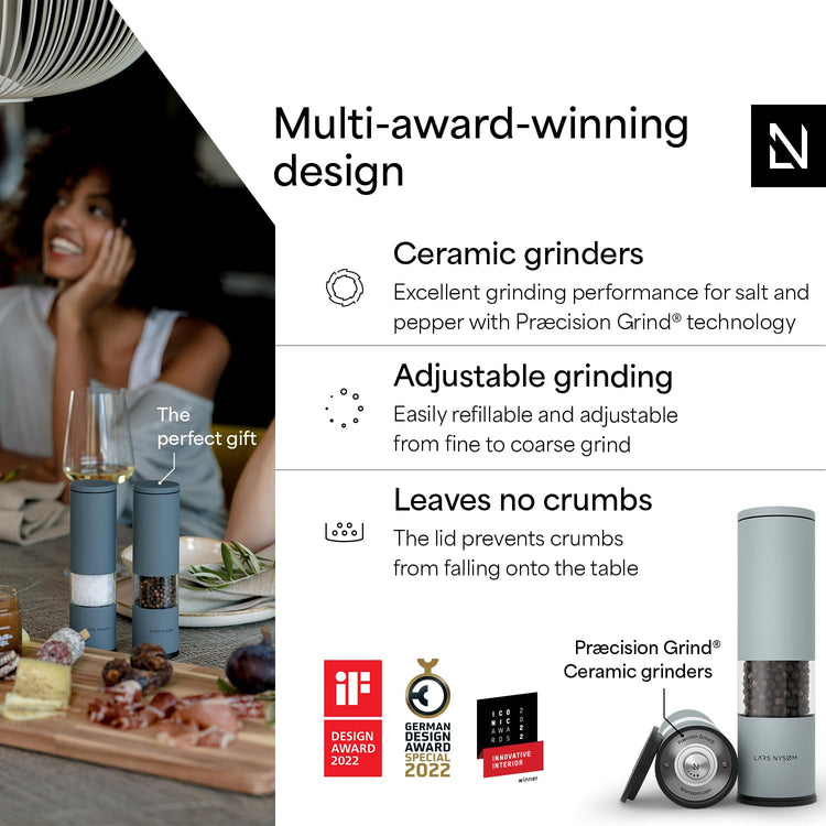 Salt and Pepper Grinder Set Manual