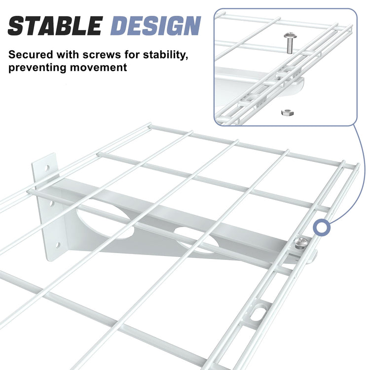 2 Pack Garage Wall Shelves