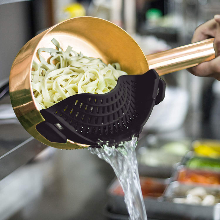 Clip On Strainer Silicone for All Pots