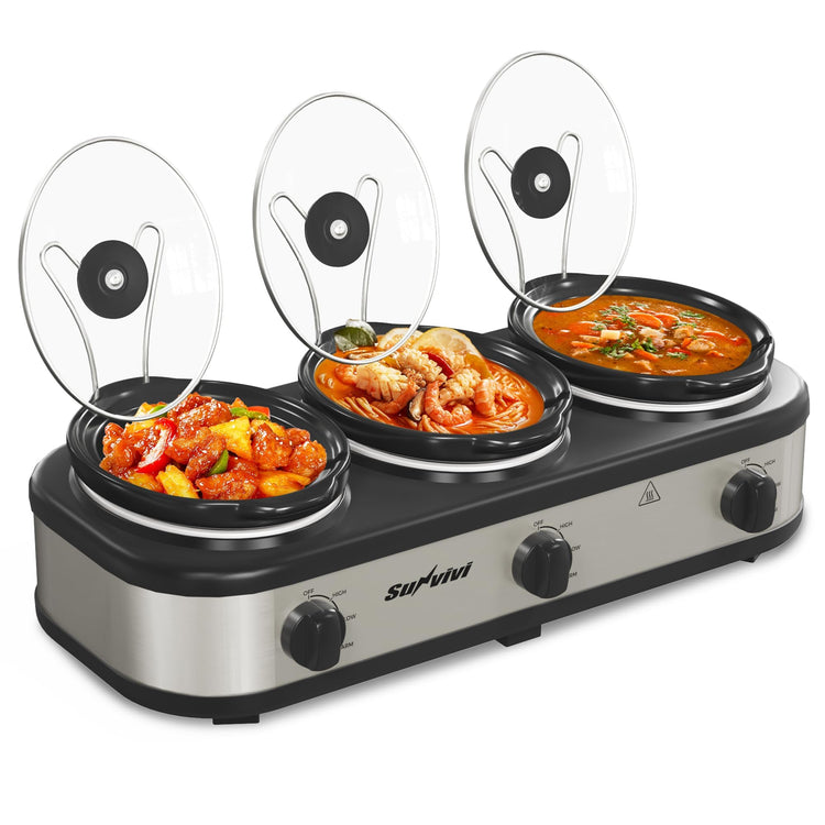 Triple Slow Cooker