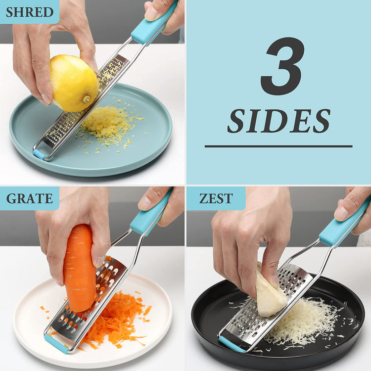 Cheese Grater Citrus Zester Lemon Zester Pack of 3 (3 Count)