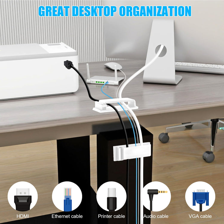 80 PCS Self Adhesive Cable Clips (80 .)