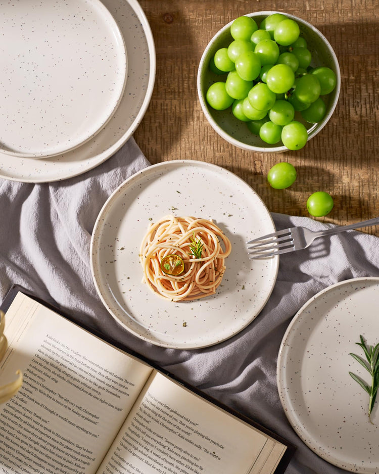 Meteor 12 Piece Stoneware Dinnerware Set