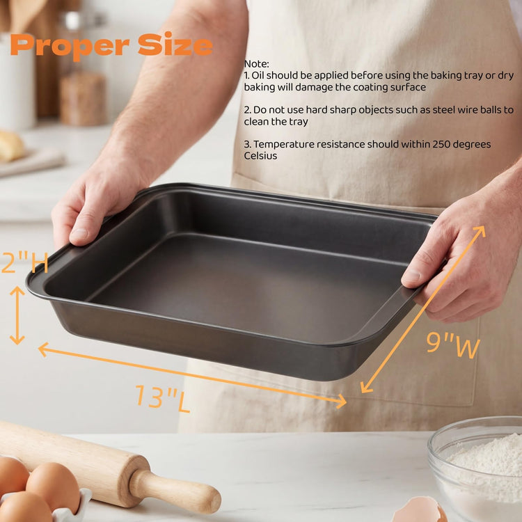 3 Pack Rectangle Baking Pan (3 Count)
