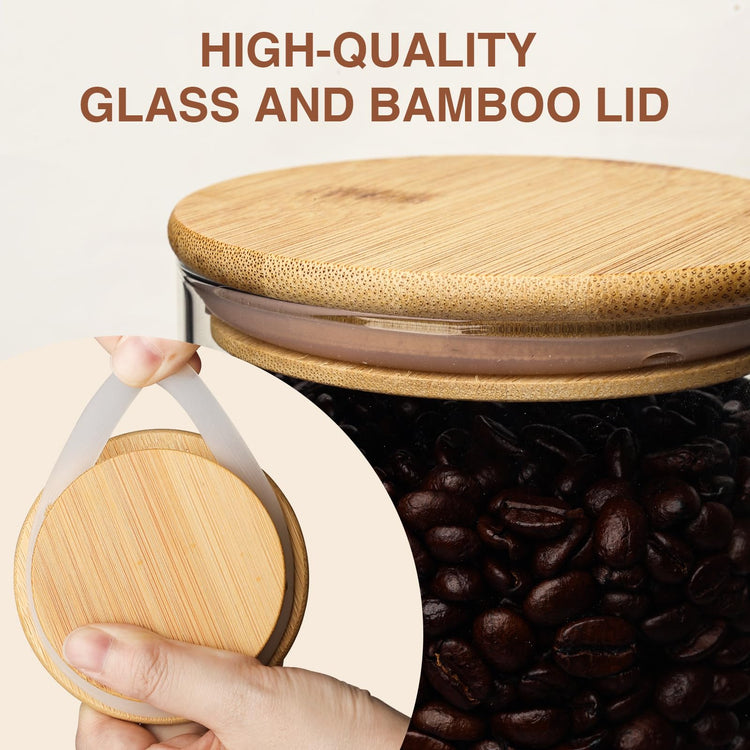 53oz Glass Food Storage Jars (4 Count)