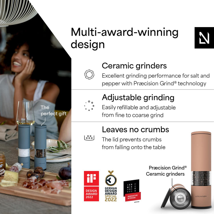 Salt and Pepper Grinder Set Manual