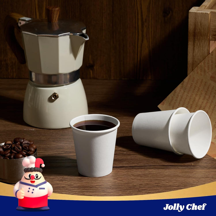 JOLLY CHEF 800 Pack Disposable Bathroom Cups 3 oz, Small Mouthwash Paper Cups for Party, Picnic, BBQ