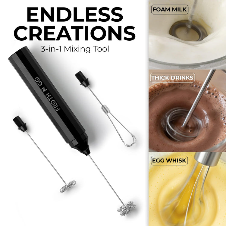 Zulay Rechargeable Milk Frother