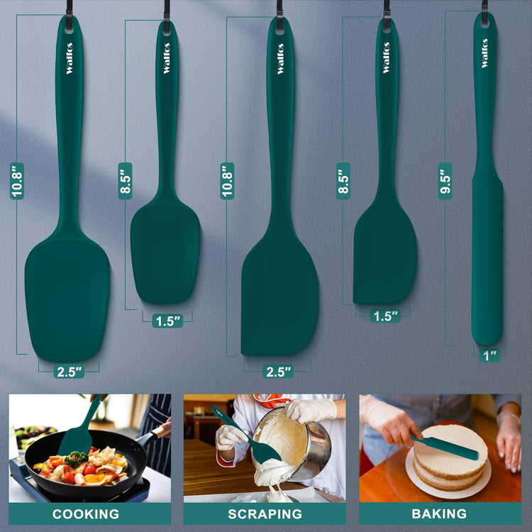 Silicone Spatula Set of 5 (5 Count)
