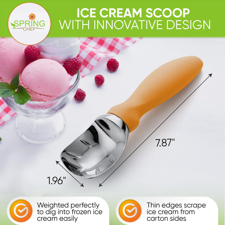 Heavy Duty Metal Ice Cream Scooper (2 Count)