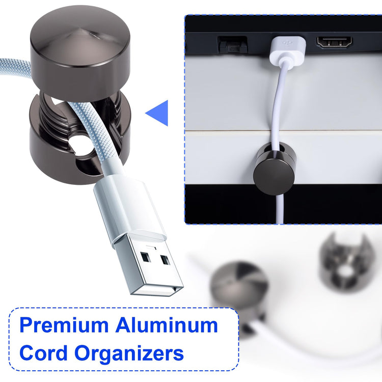 5 Sets Charger Holders for Cords (5 Count)