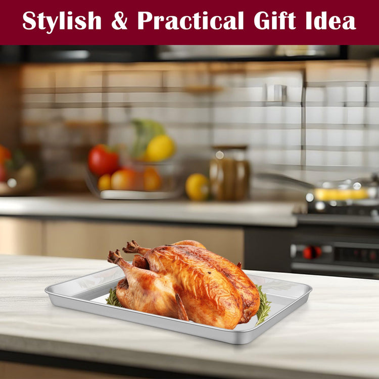 Baking Sheet with Wire Rack (2 Count)