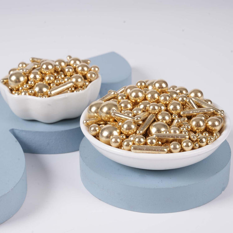 Gold Mix Sugar Sprinkles (4.16 Ounce)