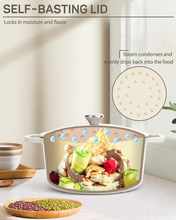 6 QT Dutch Oven Pot with Lid
