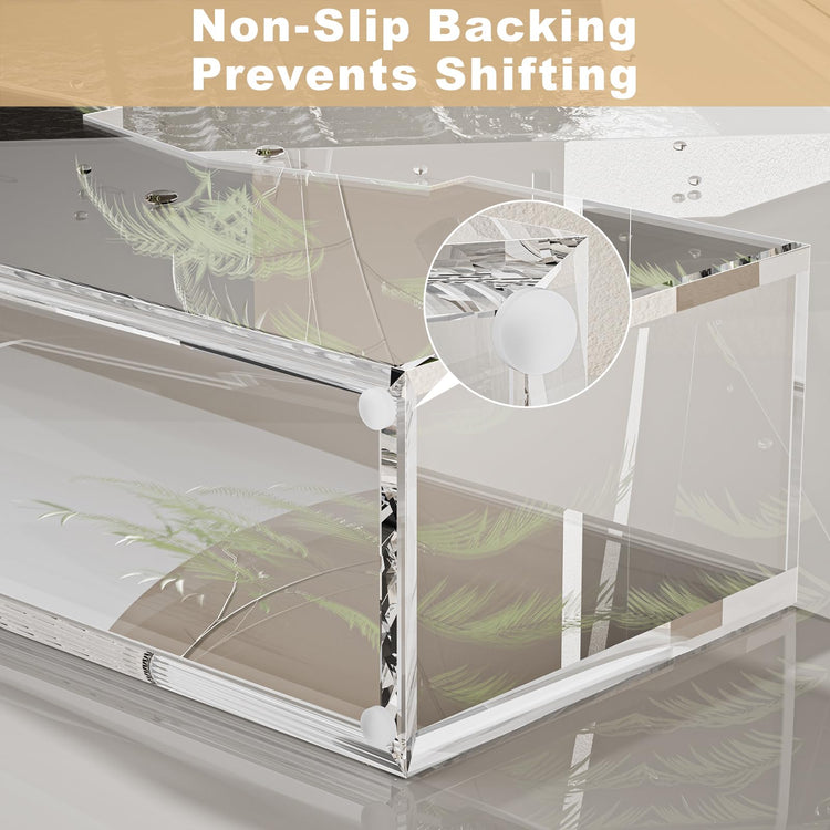 Clear Acrylic Guest Towel & Napkin Holder (2 Count)