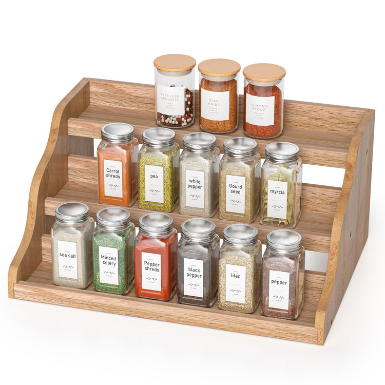 Tiered Spice Rack Organizer for Cabinet