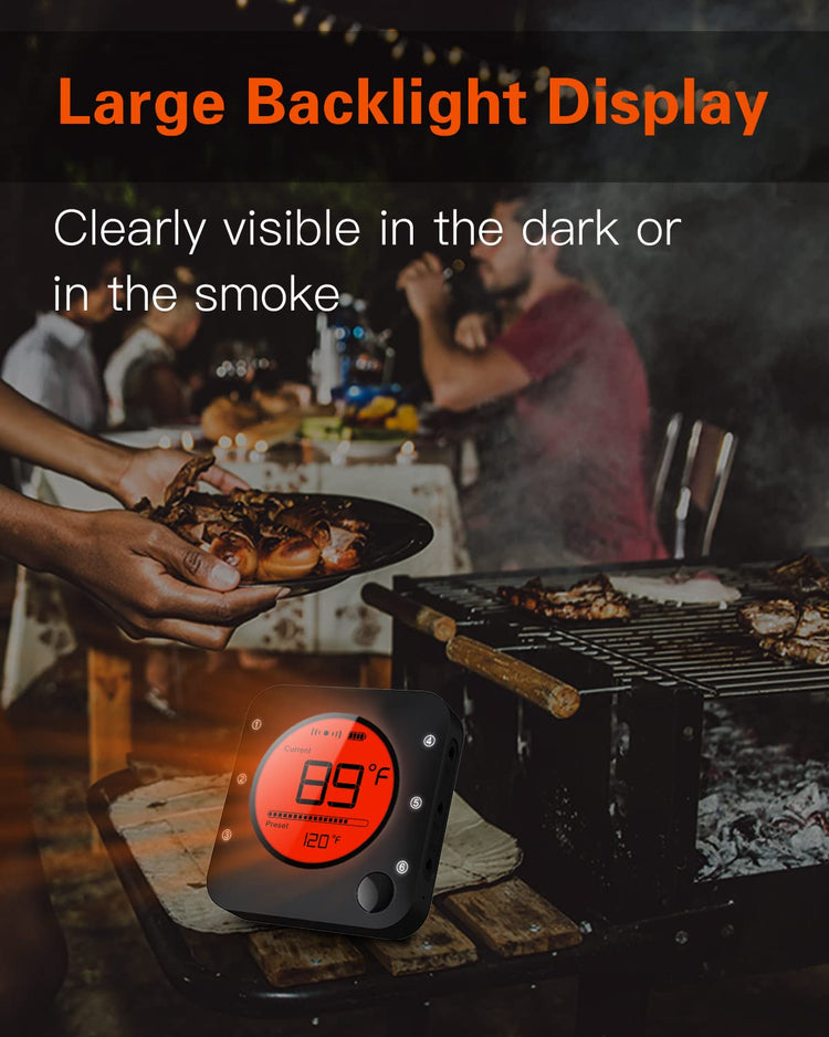 Meat Thermometer Wireless Bluetooth