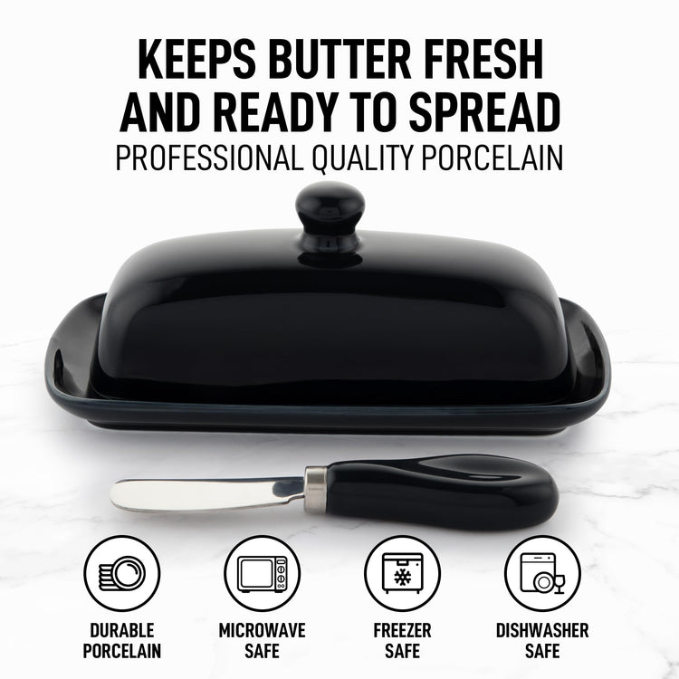 Butter Dish With Lid For Countertop