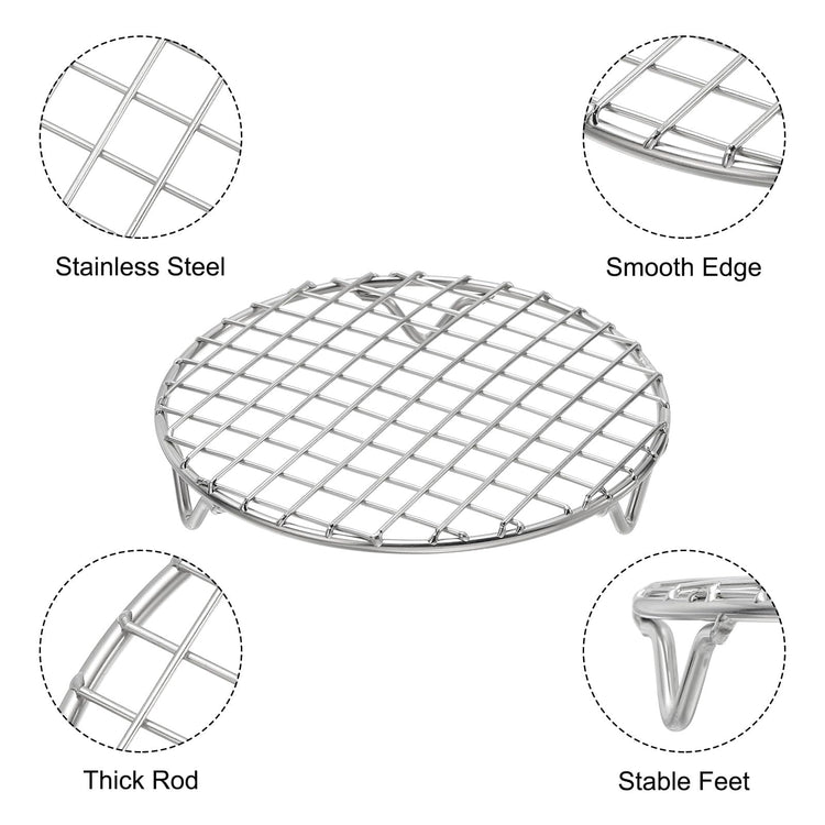 Round Cooking Rack with Legs