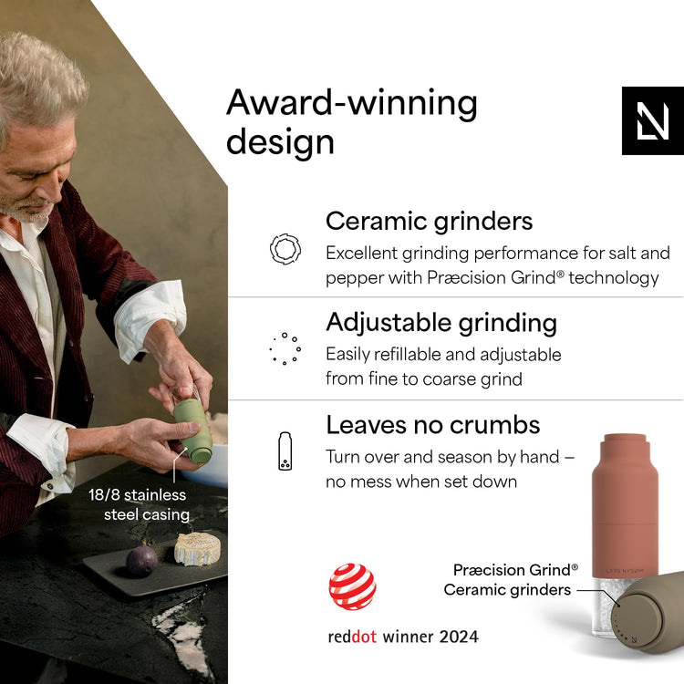 Salt and Pepper Grinder Set