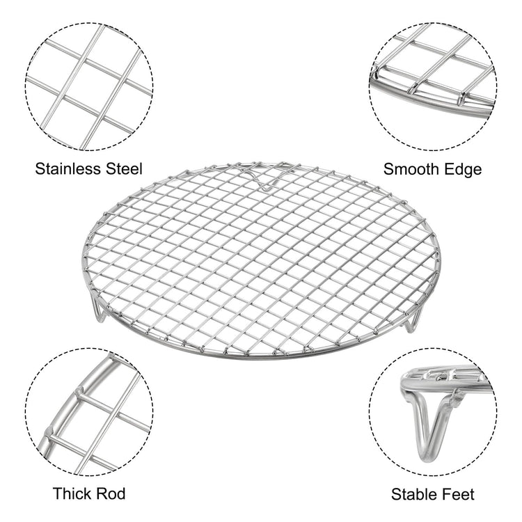 Round Cooking Rack with Legs