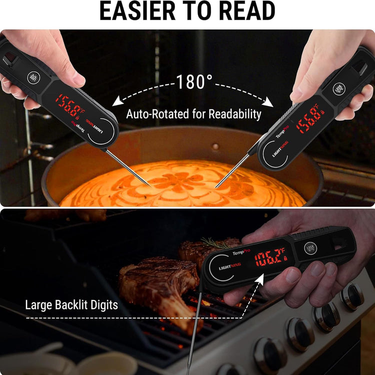 TempSwift 1 Sec Instant Read Meat Thermometer Digital