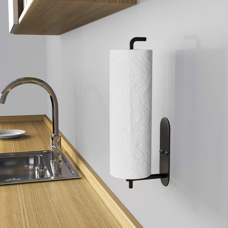Self Adhesive Paper Towel Holder Under Cabinet Mount