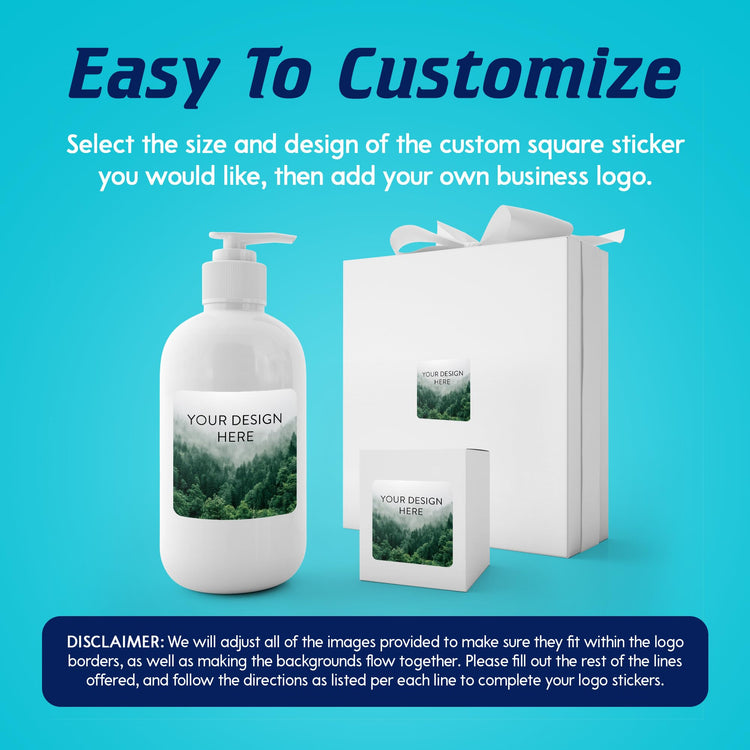 Custom Vinyl Stickers Your Image (100 Count)