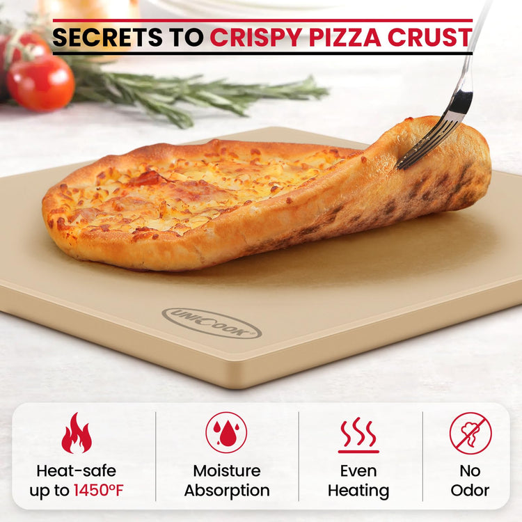 18 x 18 Inch Extra Large Pizza Stone for Oven and Grill