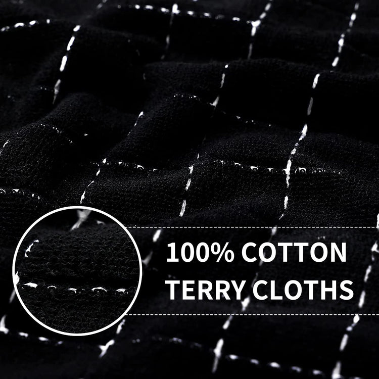 100% Cotton Terry Kitchen Towels (4 Count)
