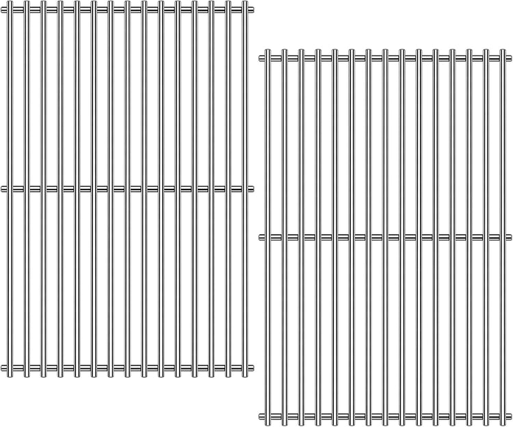 BBQ Grill Grates Parts for Vermont Castings Grill CF9030, VC3050, VCS3505, VCS3505BI, VCS3506, VM400, VM400XBP, VM406, ProChef 34402, Kenmore Grills,Stainless Steel Grid Accessories Replacement