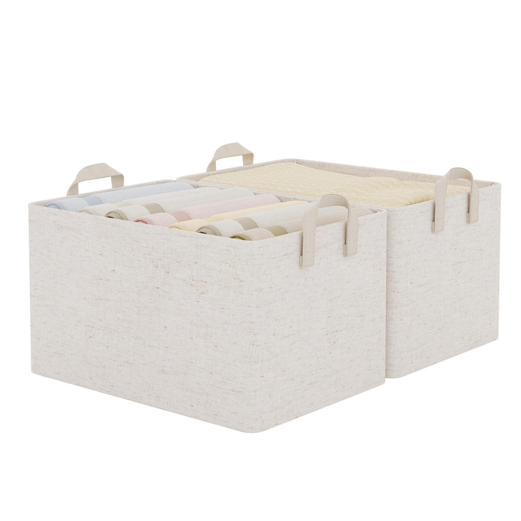 Linen Closet Storage Bins (2 Count)