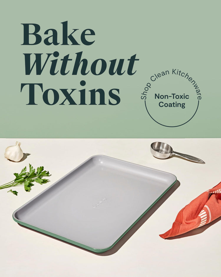 Non Stick Ceramic Medium Baking Sheet Duo (2 Count)