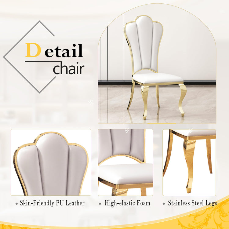 7 Piece Luxury Dining Room Set (7 Count)