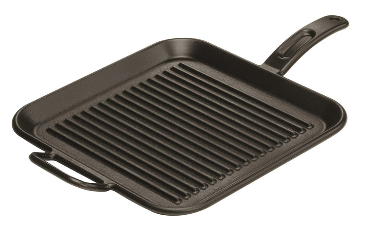 BOLD Pre Seasoned Cast Iron Grill Pan