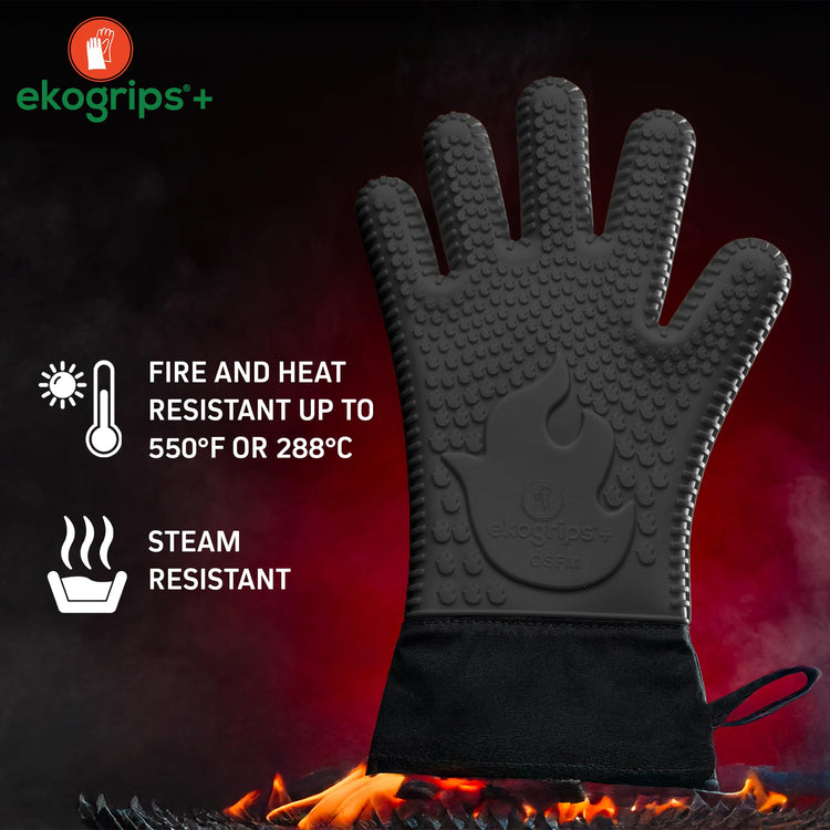 Ekogrips+ Premium Silicone Oven Mitts (2 Count)