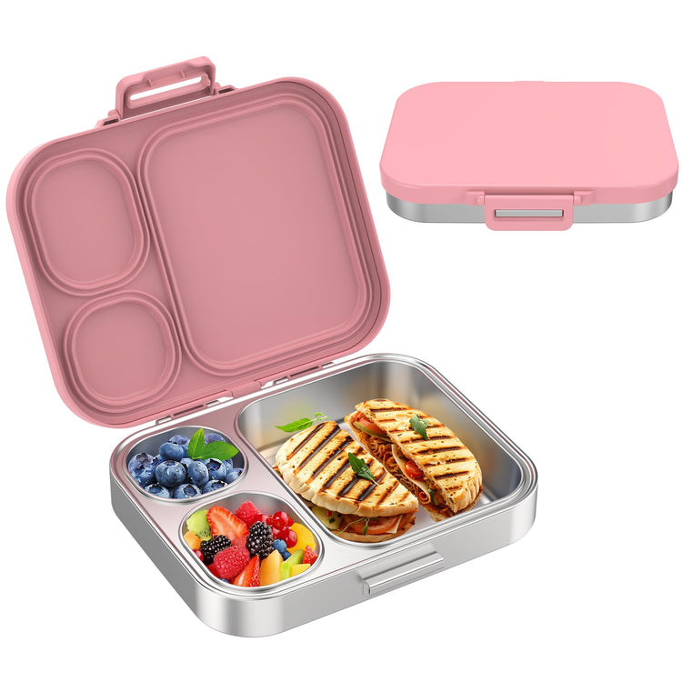 Stainless Steel Bento Lunch Box for Kids