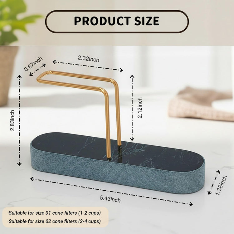 Cone Coffee Filter Holder for Counter