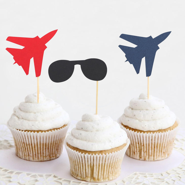 Fighter Party Cupcake Topper