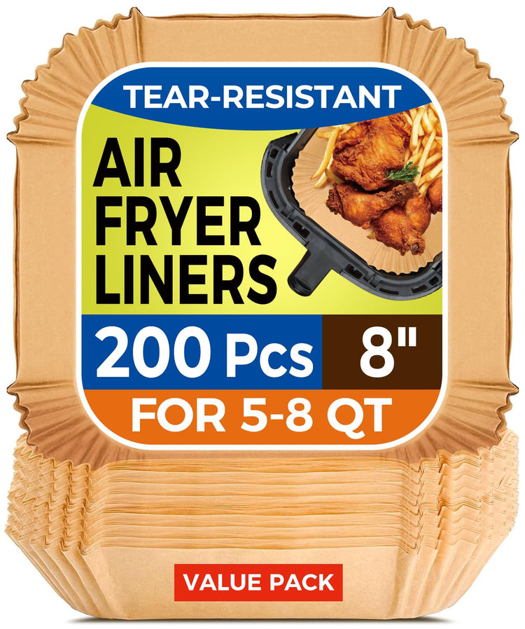 Air Fryer Paper Liners (200 Count)