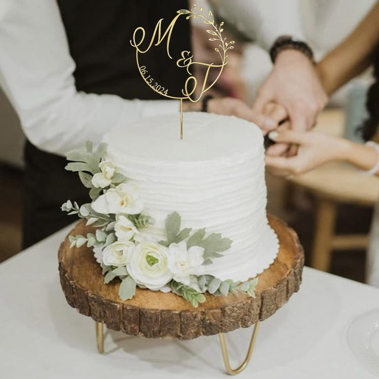 Personalized Wedding Cake Topper