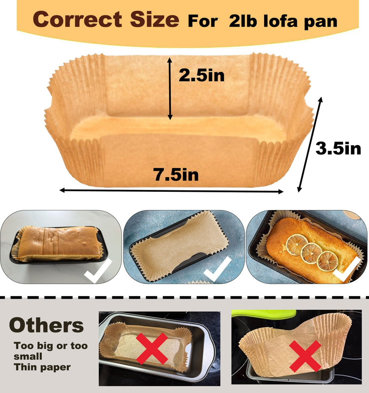 Loaf Pan Liners (150 Count)