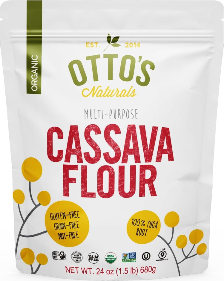 Multi Purpose Organic Cassava Flour (24 Ounce)