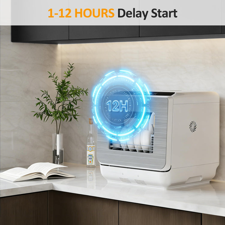 Portable Dishwasher 18’’ Countertop with 152OZ Water Tank