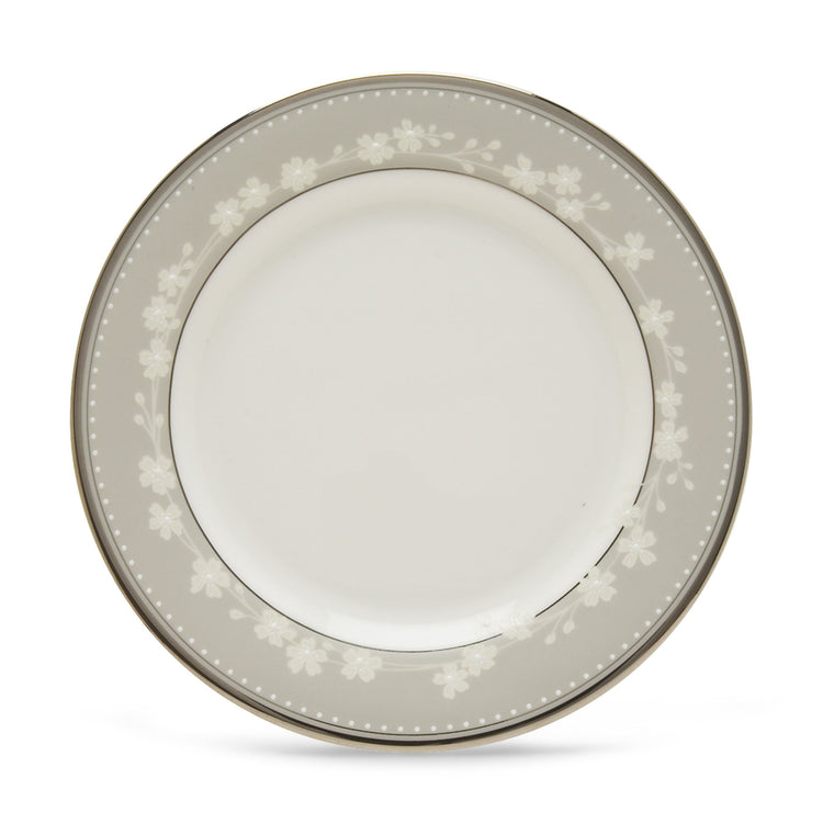 Bellina Bone China Platinum Banded Butter Plate