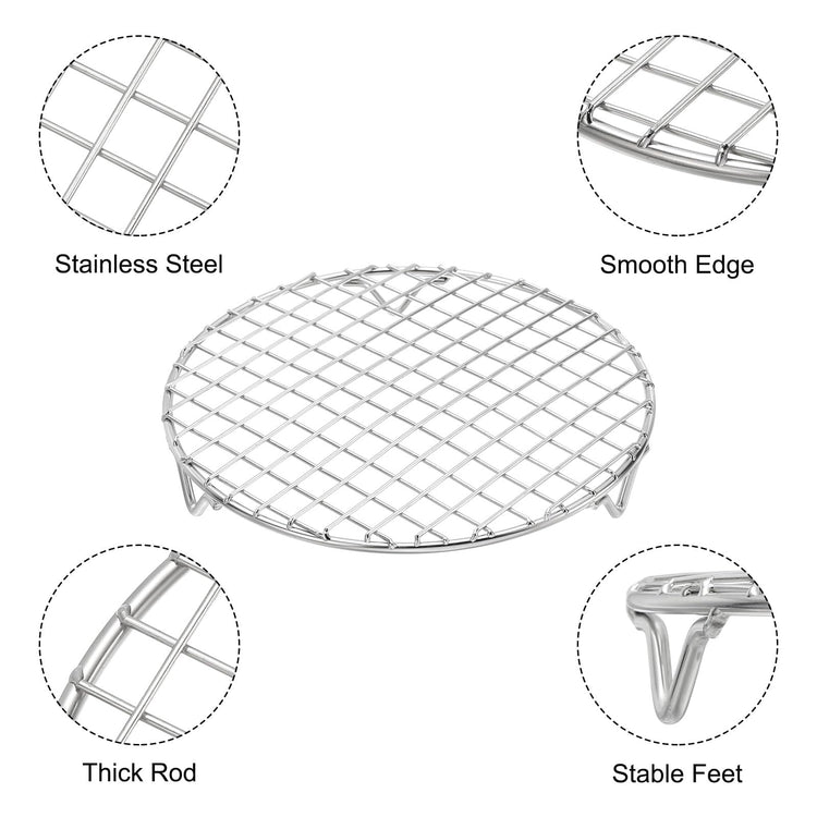 Round Cooking Rack with Legs