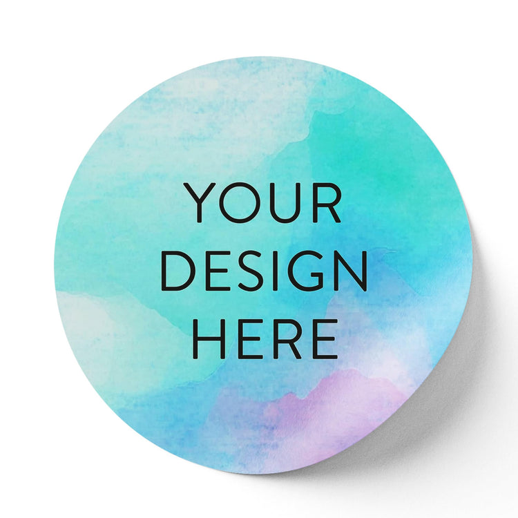100 Custom Vinyl Stickers (100 Count)