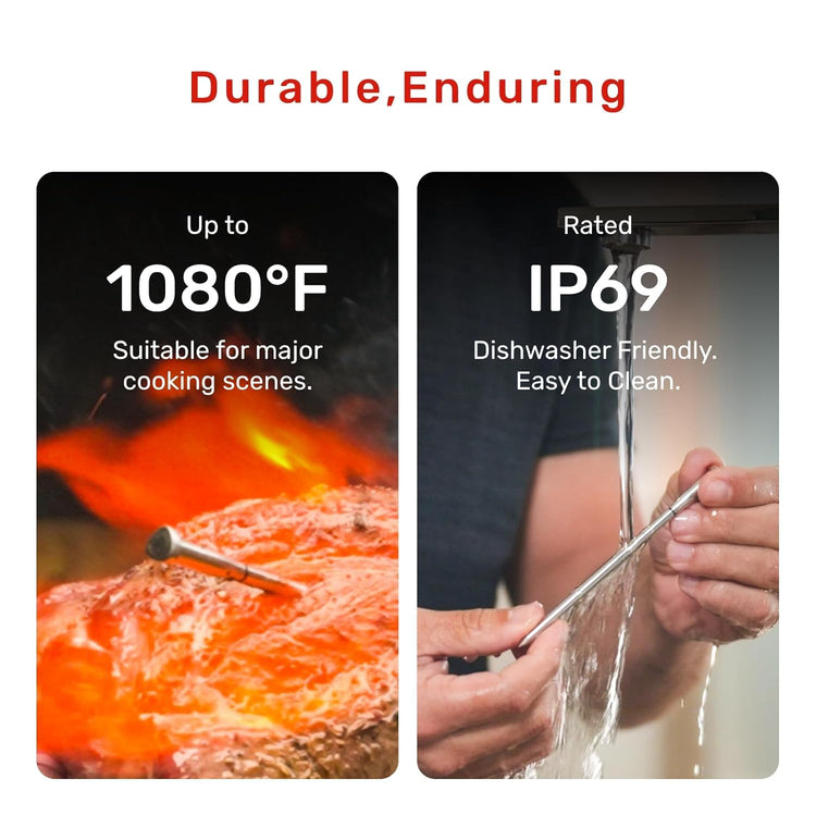 Wireless Meat Thermometer Digital