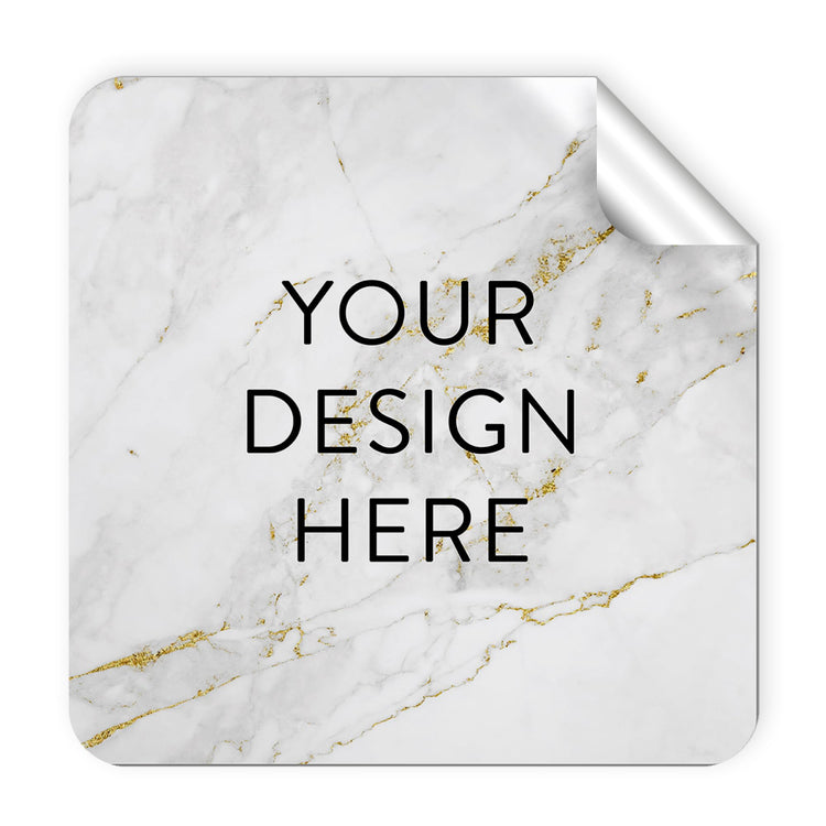 100 Custom Vinyl Stickers (100 Count)